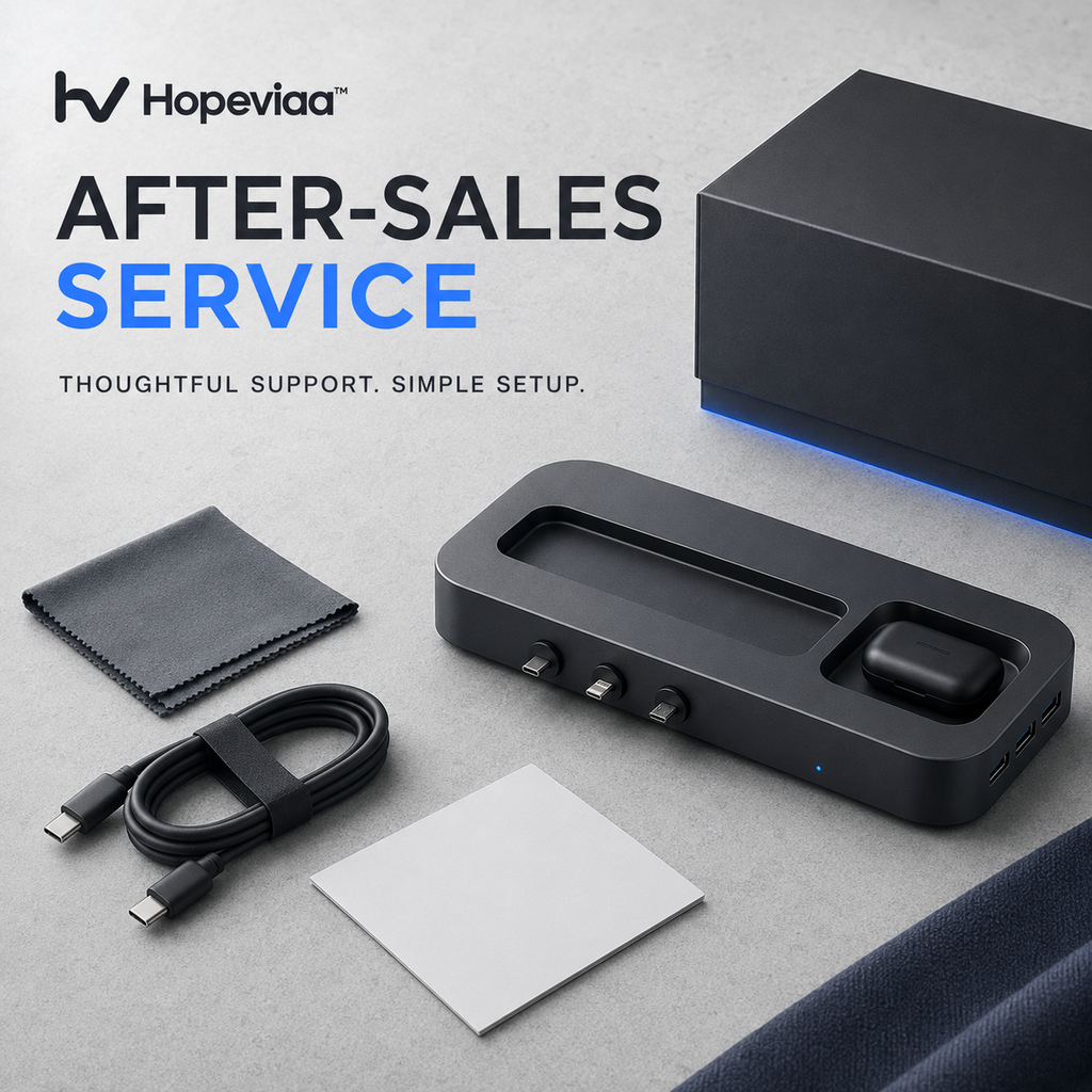 Hopeviaa™ HaloDock Desktop Cable Management Hub